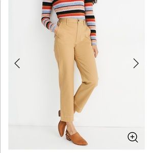 NWT Madewell tapered pant